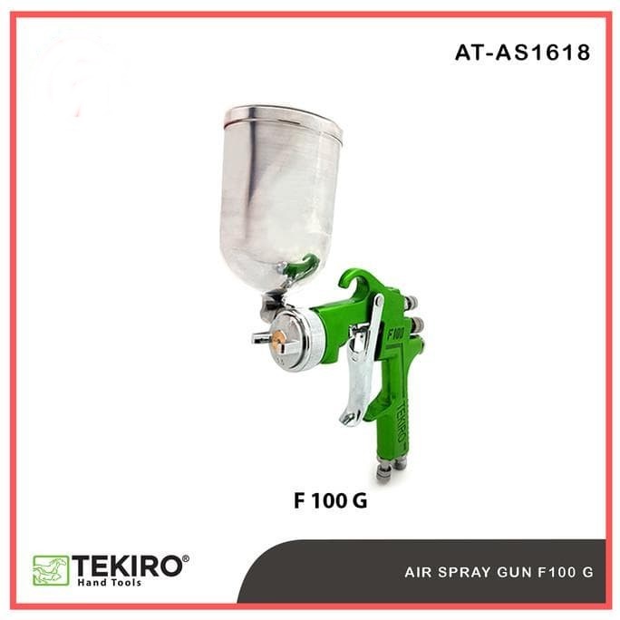 Tekiro Spray Gun Tabung Atas / Tekiro Alat Semprot Cat Tabung Atas F-100G