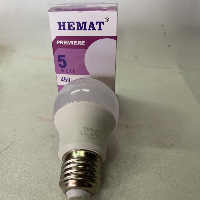 Lampu Bohlam Led HEMAT 5w Led Bulb 5 watt