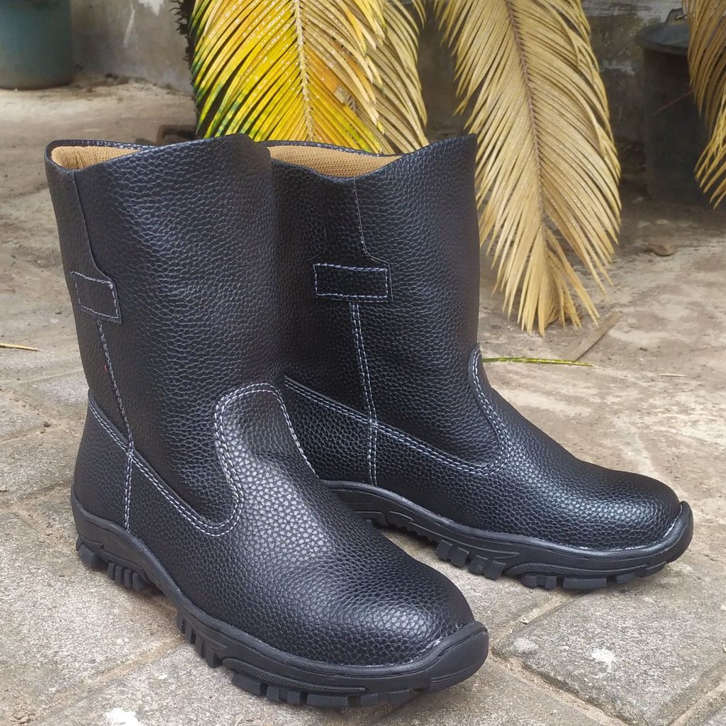 Sepatu Safety Septi Boot Hitam King Gregor  Pabrik Industri Proyek Kontraktor Murah berkualitas