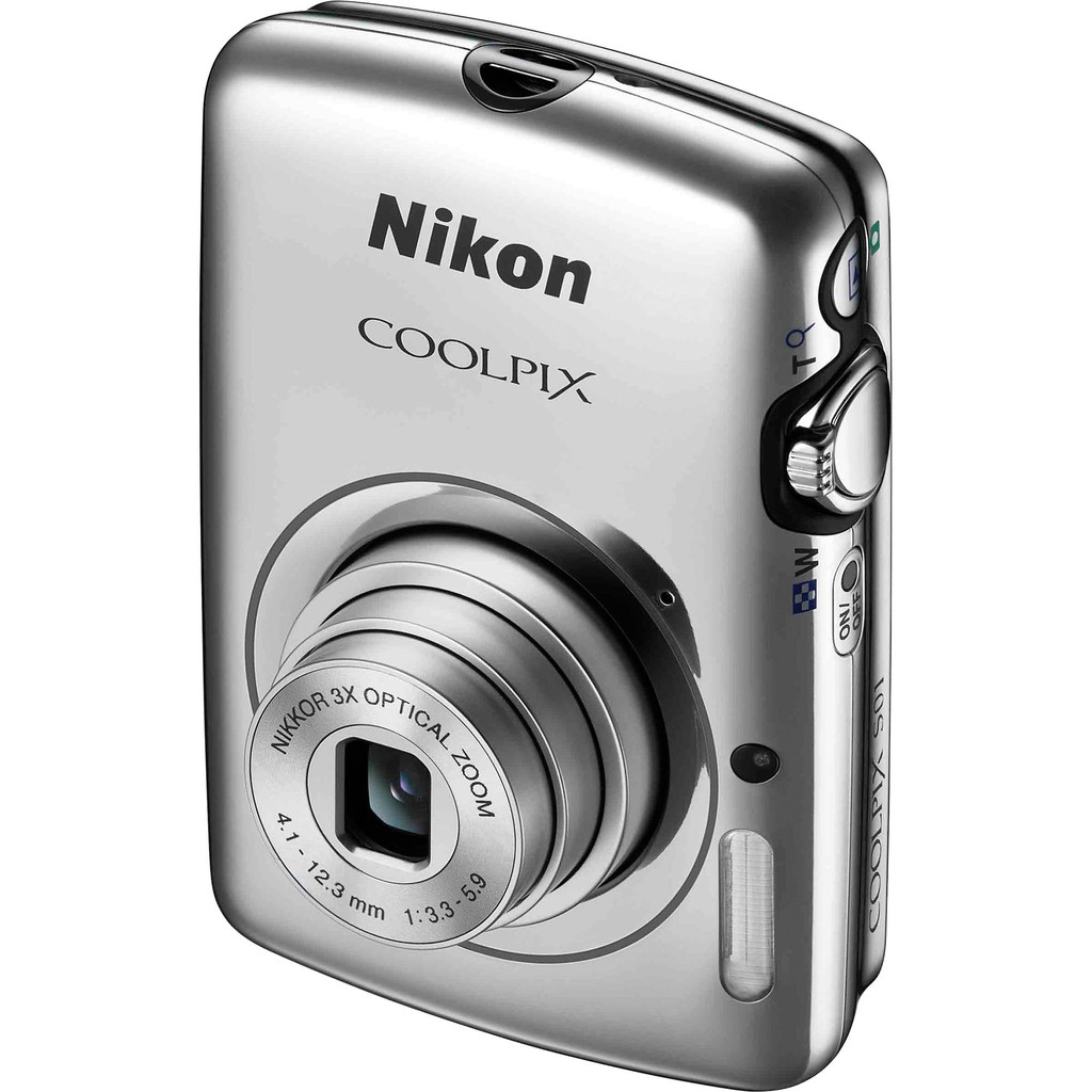 KAMERA COMPACT NIKON COOLPIX S01 SILVER
