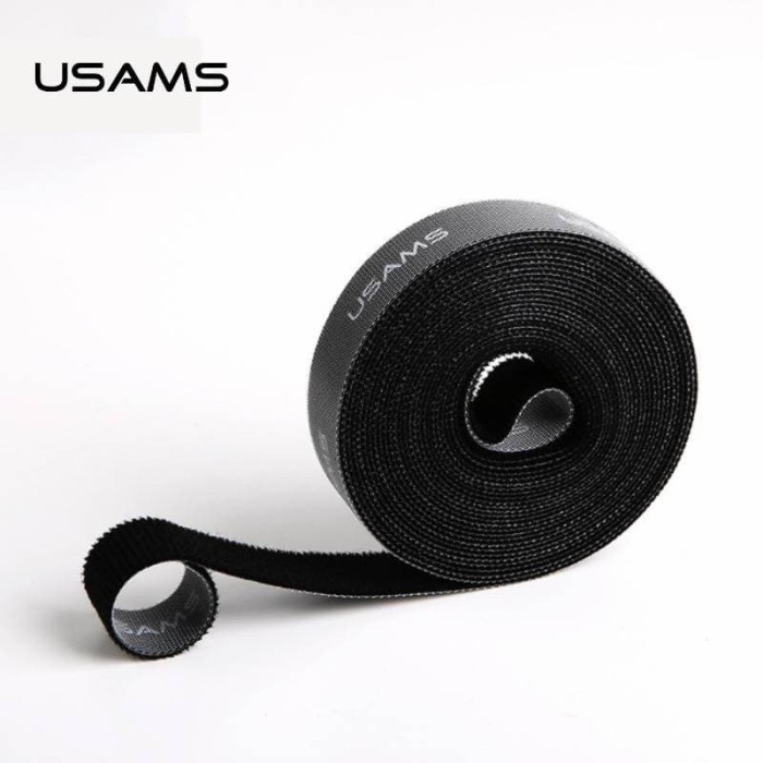 USAMS VELCRO STRAP CABLE ORGANIZER PENGIKAT KABEL CORD HOLDER