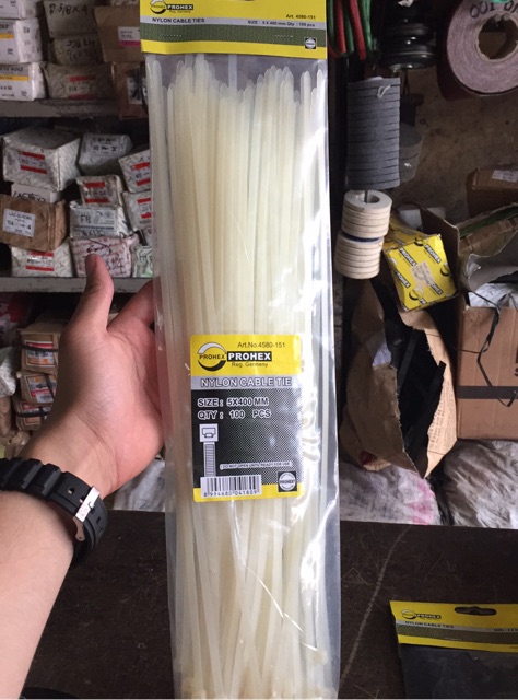 Kabel Ties 5mmx400mm Haston / kabel tis / tali ties / tali tis Hasston