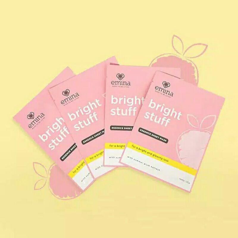 EMINA Bright Stuff Essence Sheet Mask 23gr