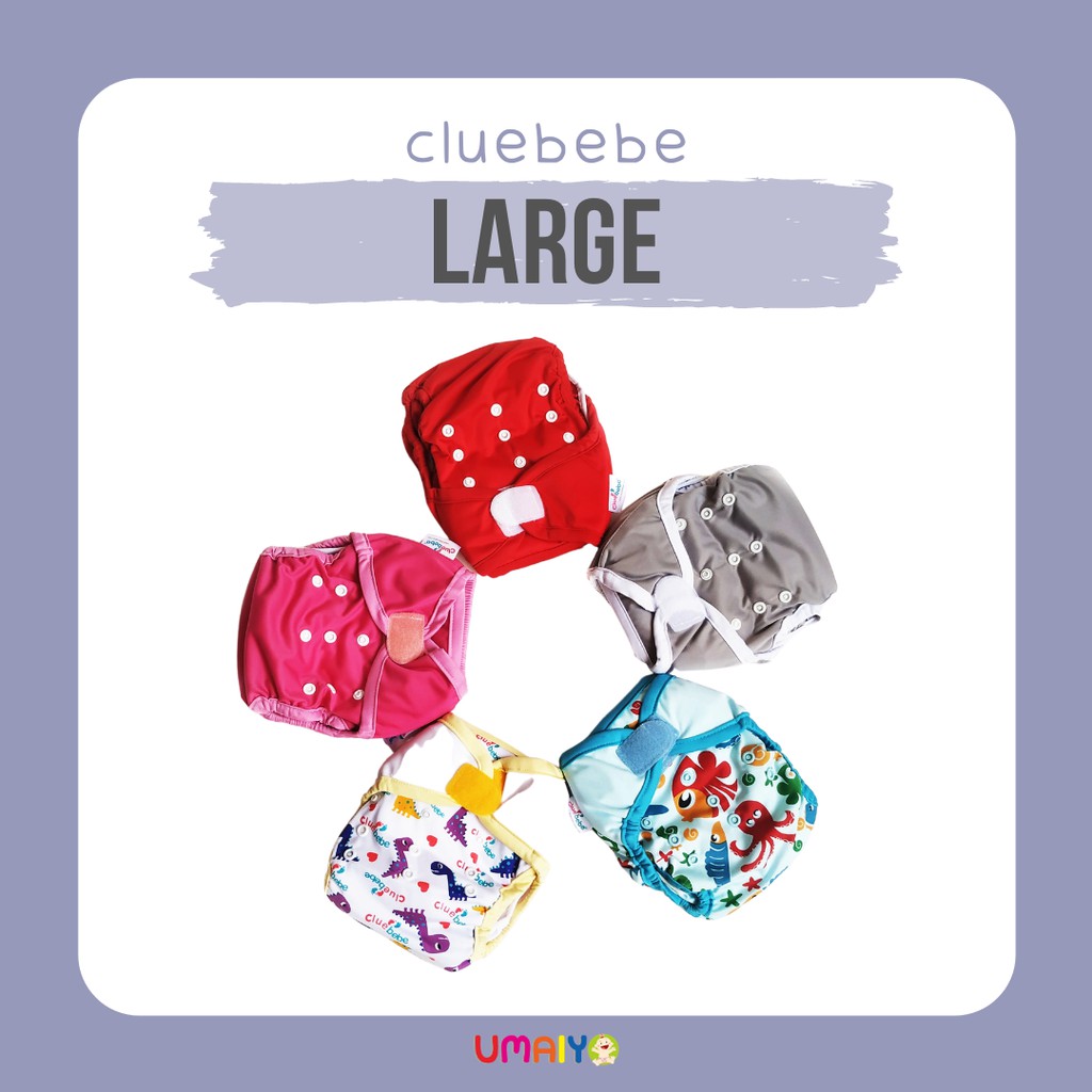 Cluebebe Coveria Large (5-15 kg) - termasuk insert 3 layer+stay dry