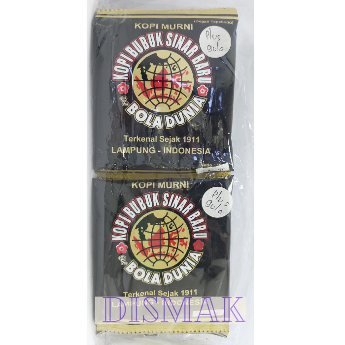 Kopi Gula Sinar Baru Bola Dunia Sachet