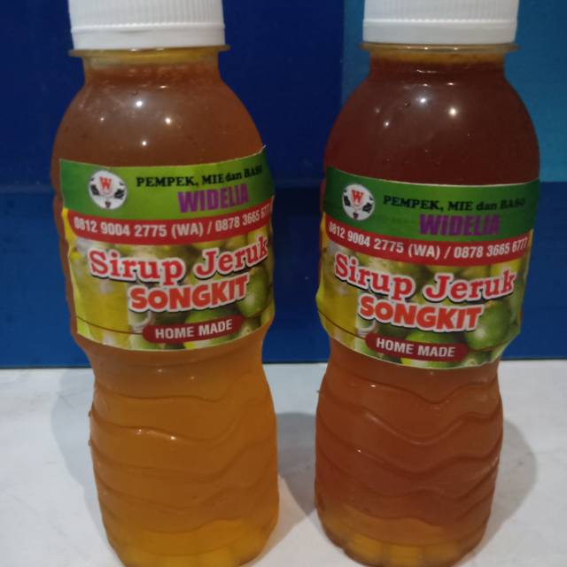 

SIRUP JERUK SONGKIT ASLI 220ml -- WIDELIA SHOP