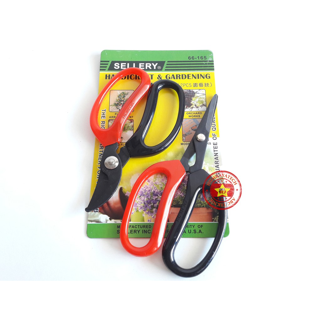 

Gunting Bunga Set isi 2pcs Sellery / Gunting Bunga Sellery / Gunting Bunga Set