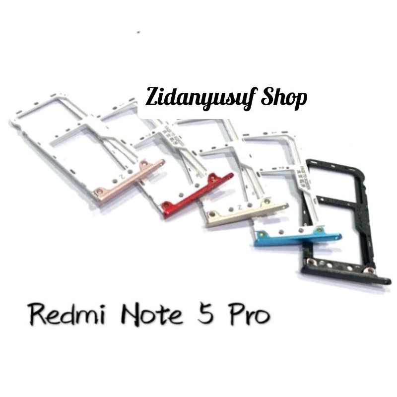 SIMTRAY SIMLOCK SLOT KARTU TEMPAT SIM XIAOMI REDMI NOTE 5 / NOTE 5 PRO SLOT SIMCARD