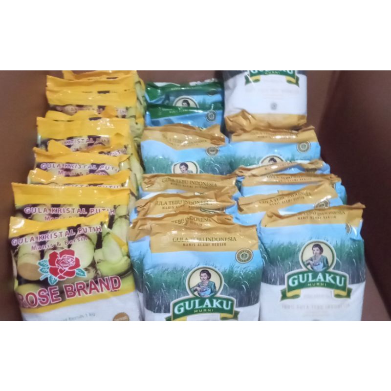

gulaku Gula pasir / Rose band 1 kg