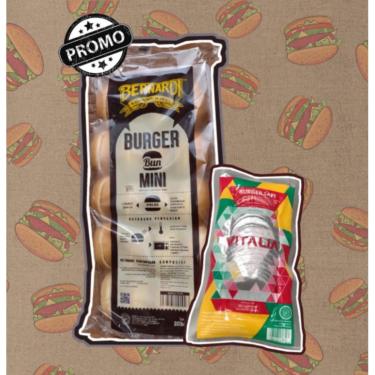 

Paket Burger Mini isi 20