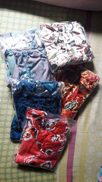 Dress Batik Anak / Daster Batik / Dres Batik Kerut