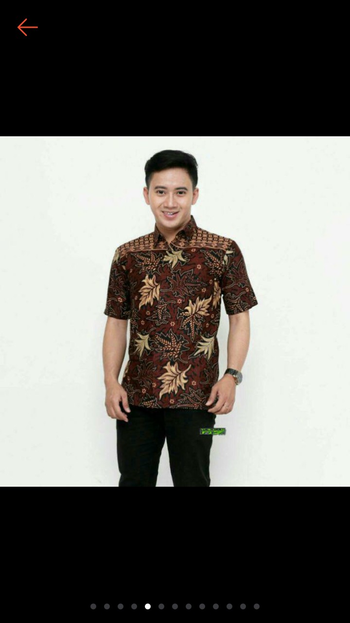 Kemeja Hem Batik Terviral Top 1 Di Shopee Original No Kw Ready Seragam Harga Grosir Kualitas Terbaik