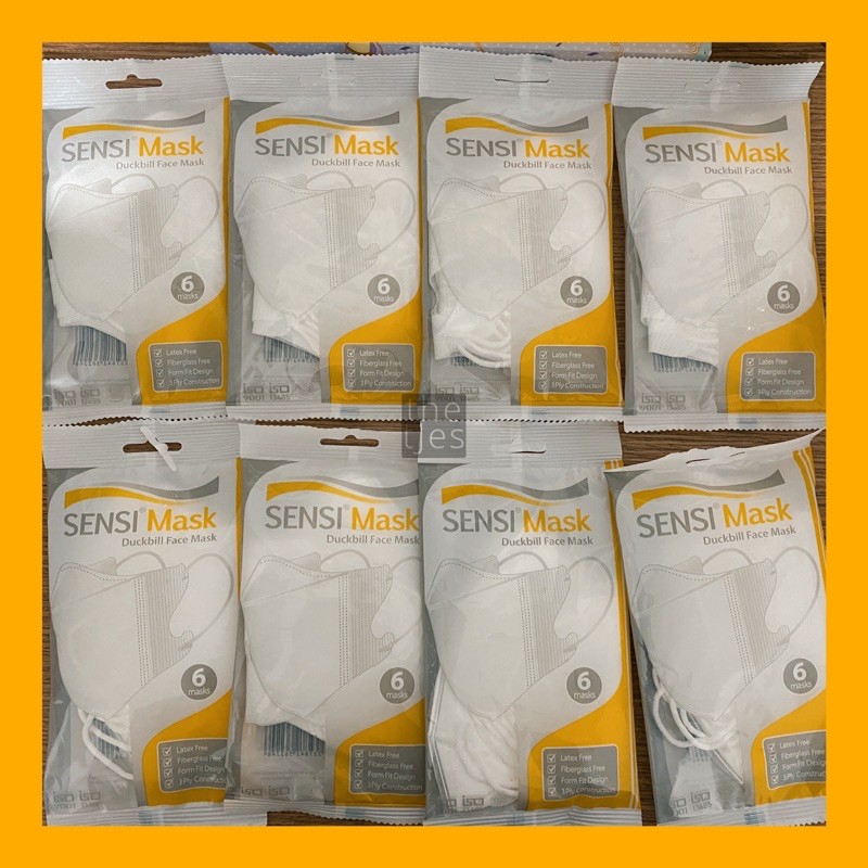 Masker sensi duckbill 1 dus