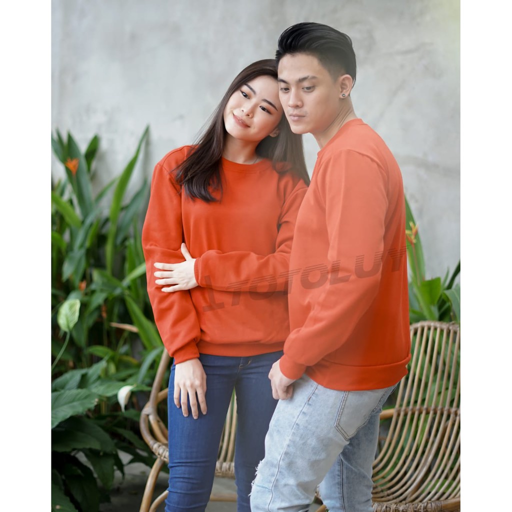 MUKZHOP - COUPLE SWEATER JUMPER / BASIC POLOS / TOTOLUY / BATA