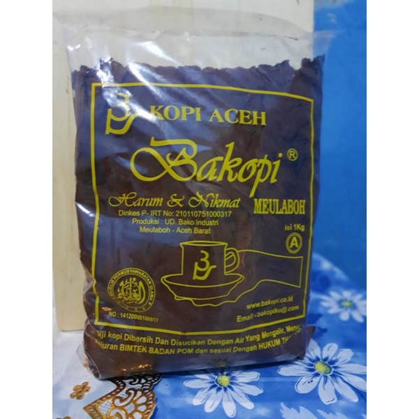 

Kopi Aceh Bakopi Tipe A Biji Halus 1 kg