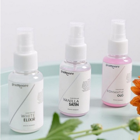 (75GR) GEAMOORE HIJAB PARFUM WITH SHIMMER SPRAY 50ML / GEAMOORE HIJAB PARFUM GEAMOORE PARFUM HIJAB