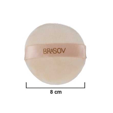 Brasov Spons Bedak Bulat Pita | Sponge Puff High Quality