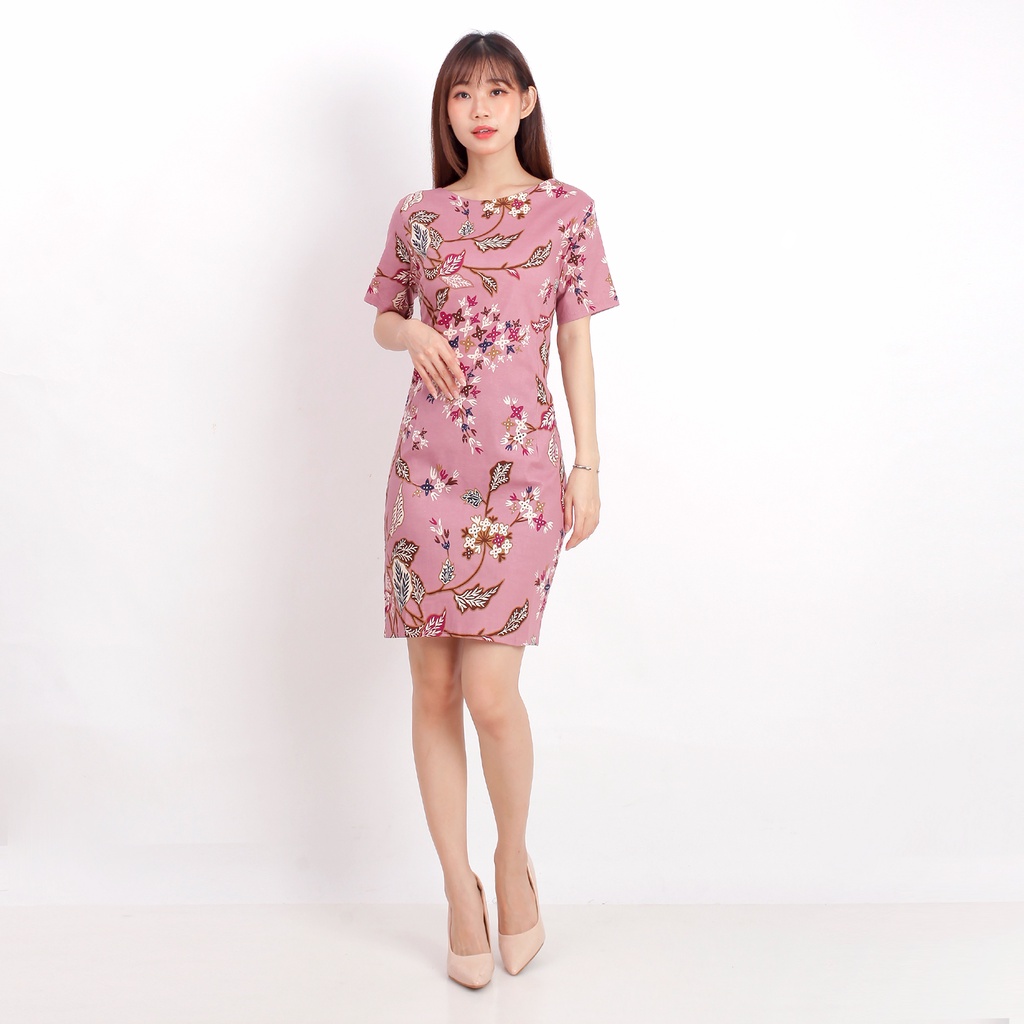 Baju Batik Wanita - Ceongsam Batik Wanita 038 MVP-Purple