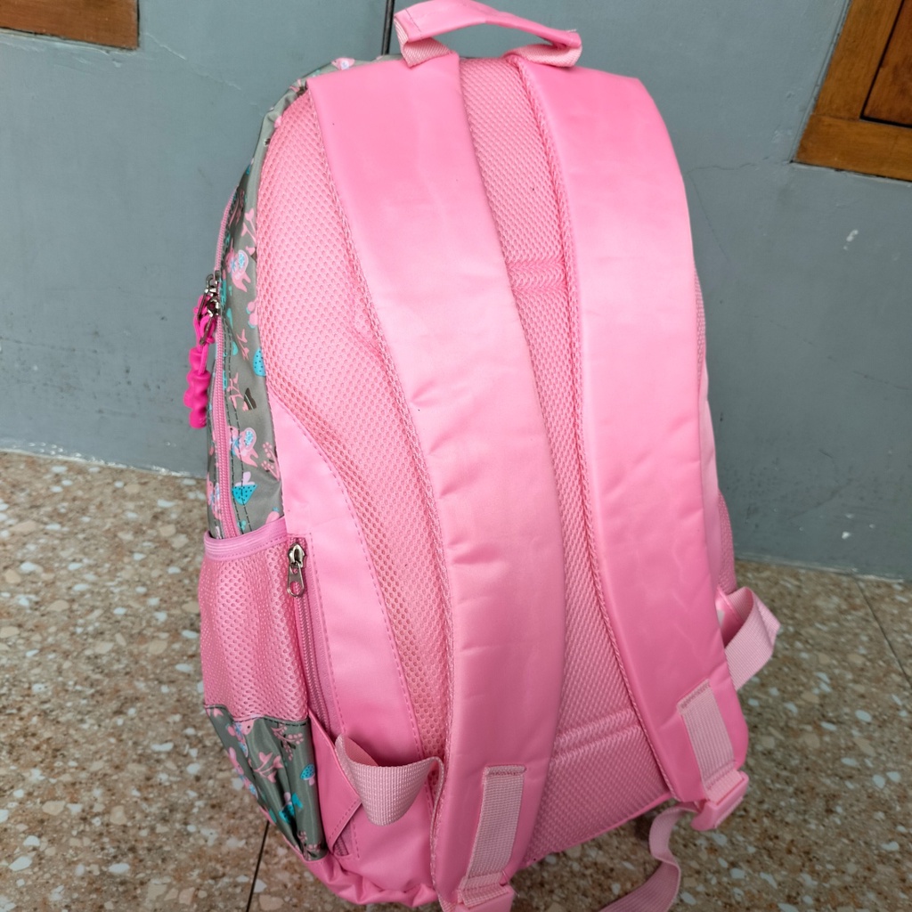 Tas Ransel Backpack Sekolah Anak Perempuan Silver Girl Original Jungle