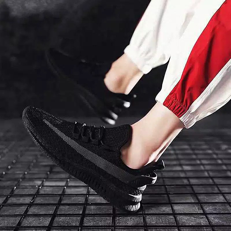 BIG SALE RAMADHAN 4.4 GRATIS ONGKIR PRABU42 import sepatu sneaker leedo olahraga terbaru YEEZY RUNNI