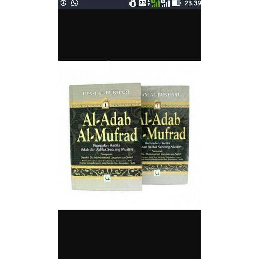 Syarah Al-Adab Al-Mufrad / Adabul Mufrad 2 Buku