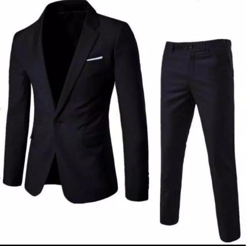 Jual Setelan Jas Pria Jas Pria Slim Fit Jas Pria Setalan Jas Formal Pria Jas Pengantin 