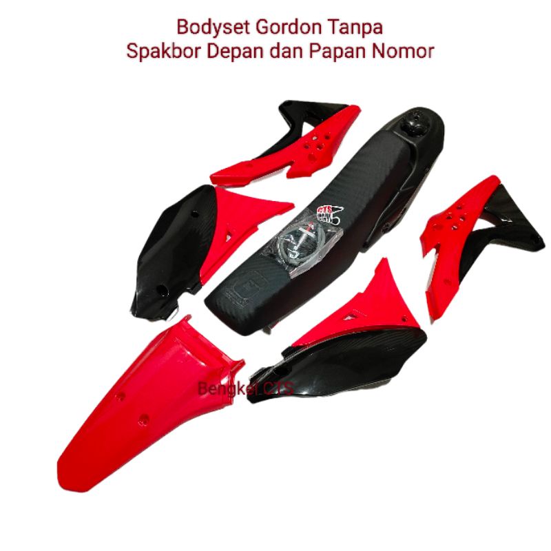 BODYSET BODY SET GORDON TANPA SPAKBOR DEPAN dan PAPAN NOMOR