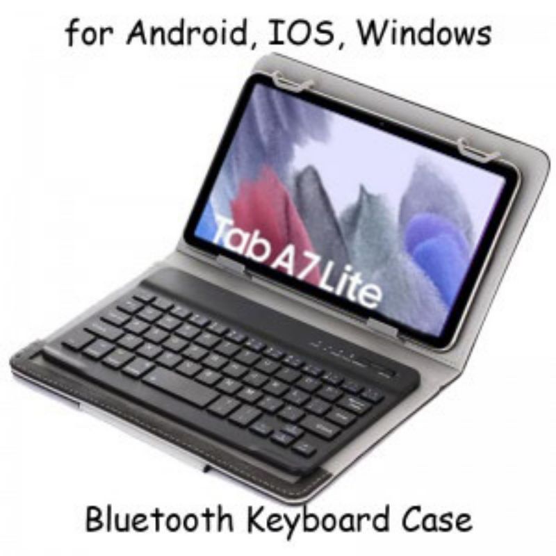 Keyboard Bluetooth Case Casing Cover Samsung Galaxy Tab A A7 A8 A9 A9+ 7.0 8.0 8.7 10.1 10.4 10.5 11 Inch T280 T285 P350 P355 T380 T385 T290 T295 P200 P205 T220 T225 P580 P585 T590 T595 T510 T515 T500 T505 X200 X205 X110 X115 X210 X216