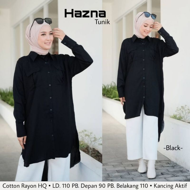 HAZNA LONG TUNIK TERBARU