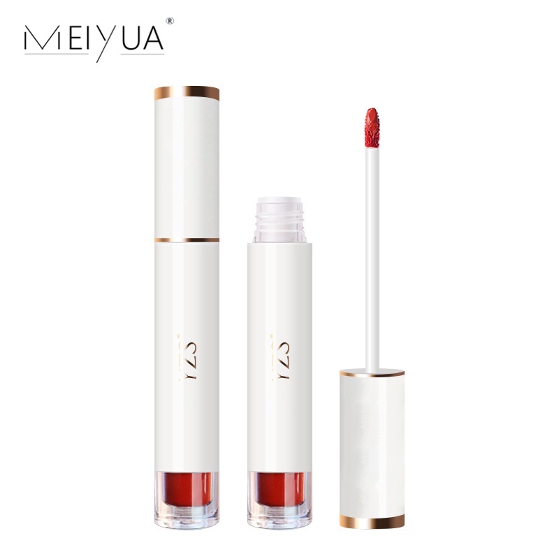 【Free Delivery】YZS-Lip Glossstick Soft Velvet Finish lip gloss hanasui  cushion Matte Soft Velvet Finish Lip Stain | Korean Style Lipstik Bibir |Melembapkan Tahan Lama liptint with Ceramide