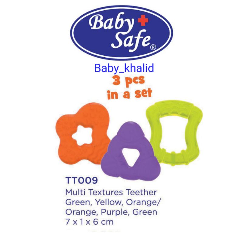 Baby Safe TT009 Teether 3 in 1