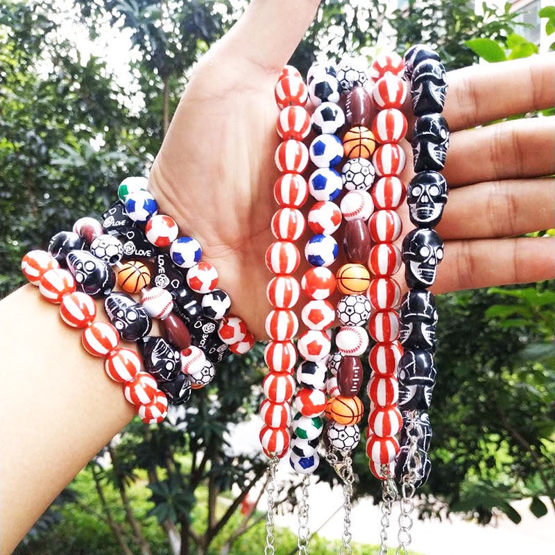 Klasik manik akrilik XINGX kalung kreatif lima menunjuk bintang kalung wanita ins ornamen sederhana