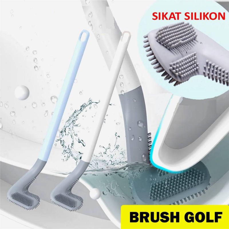 MJ88 SIKAT BRUSH GOLF TOILET / SIKAT SILIKON PEMBERSIH KAMAR MANDI SUPER MURAH