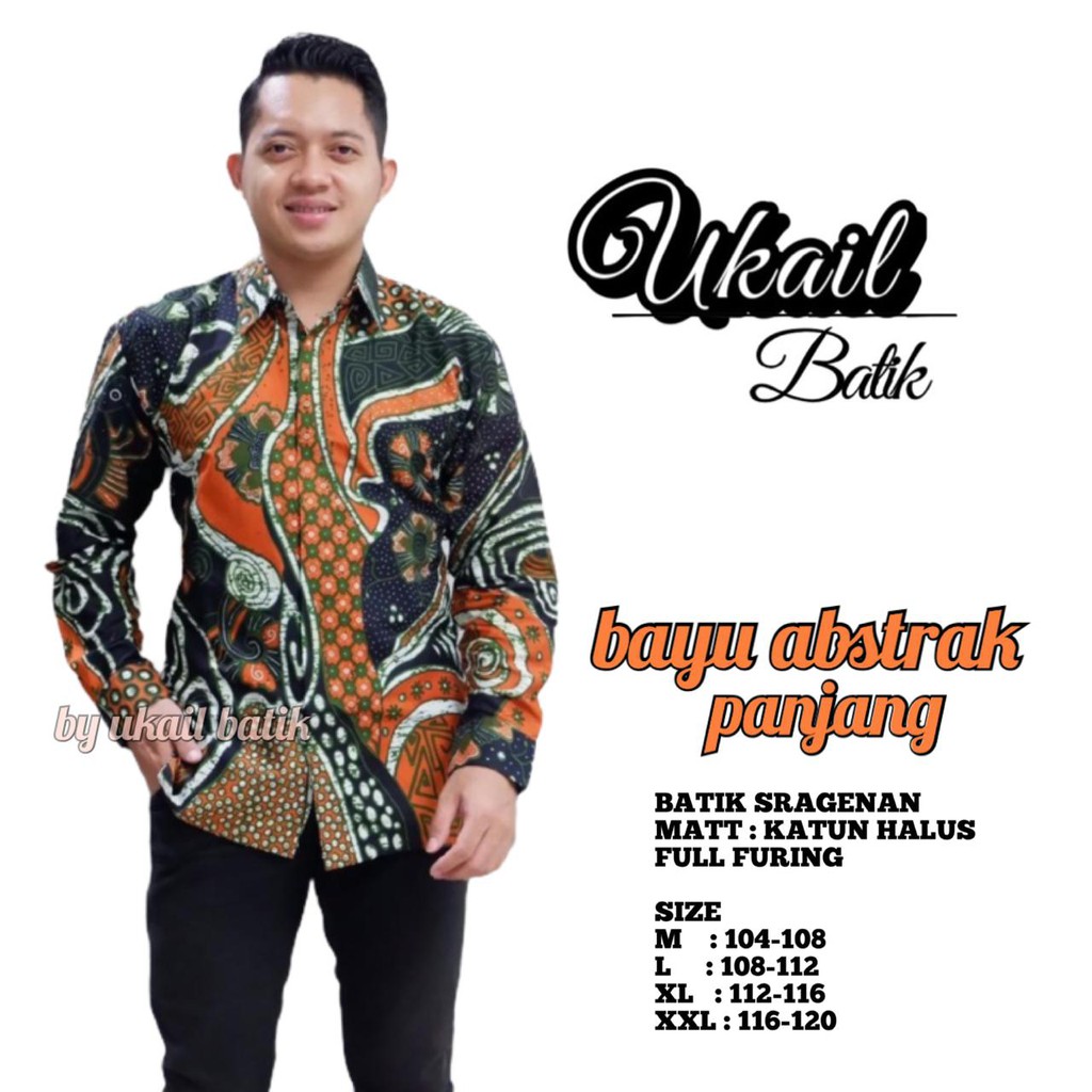 BAYU ABSTRAK UKAIL KEMEJA BATIK SOLO PRIA LENGAN PANJANG LAPIS FURING ATASAN BATIK PREMIUM MODERN KATUN HALUS PARANG CENDANA WIBISONO PUTRO PEKSI SALENDRA BIRU MERAK PATI SATYO BIRU PARANG GEDHE PEKSI SANDING ABDI SUMEBAR DWI ANGSA MANUK ALAM SALENDRA