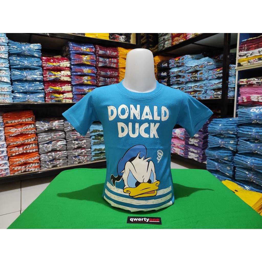 KAOS ANAK DISTRO KARAKTER DONALD DUCK TURKISH 1-10 TAHUN