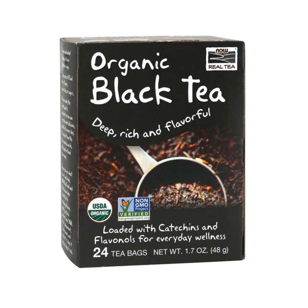

Now Foods Black Tea Bags Organic - 48gr