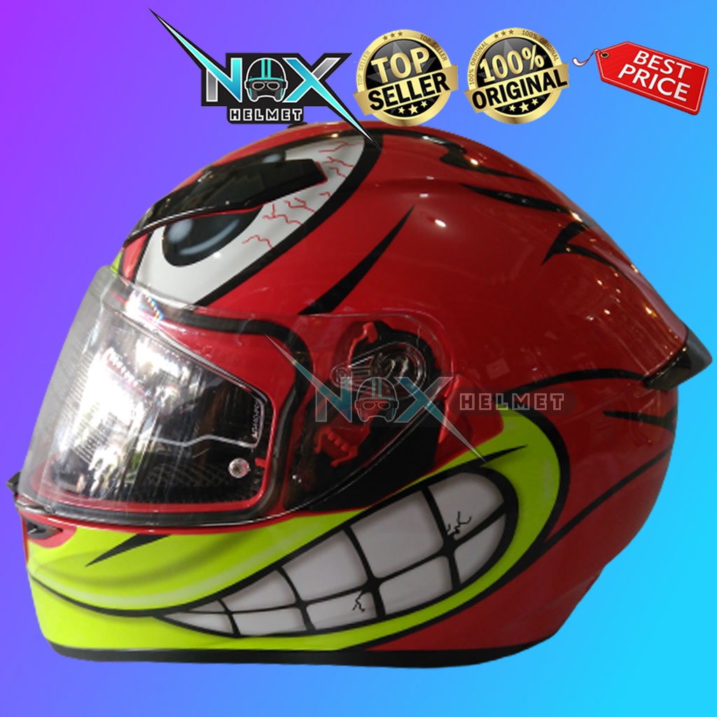 Helm Fullface AGV K3 SV Birdy Double Visor