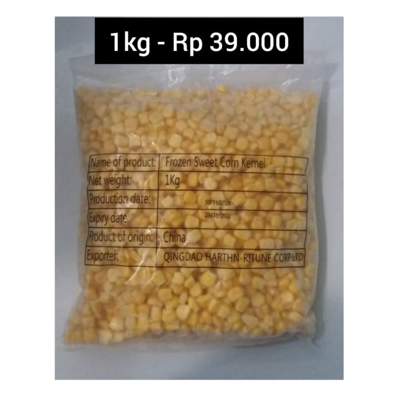 

Jagung Pipil Frozen Balikpapan