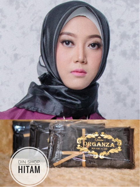 JILBAB Organza Organdi Hijab Krudung Kaca Mewah Murah Langsung Konveksi REAL PICT DIN SHOP