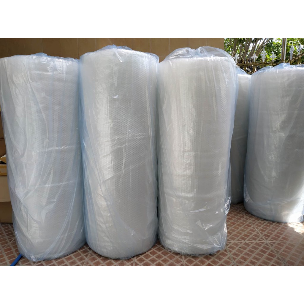 Bubble Wrap Roll Packing Gelondongan bening 50 m  x 125 cm