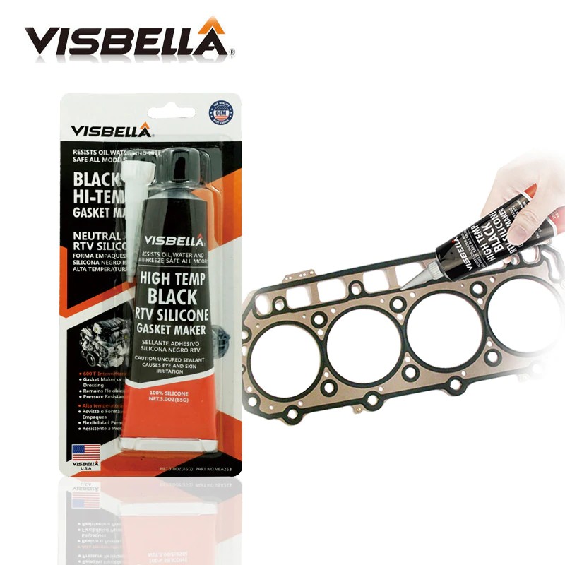 IMPORT VISBELLA A Quality Neutral RTV Gasket Maker 85g High Temperature Silicone Sealant Rubber