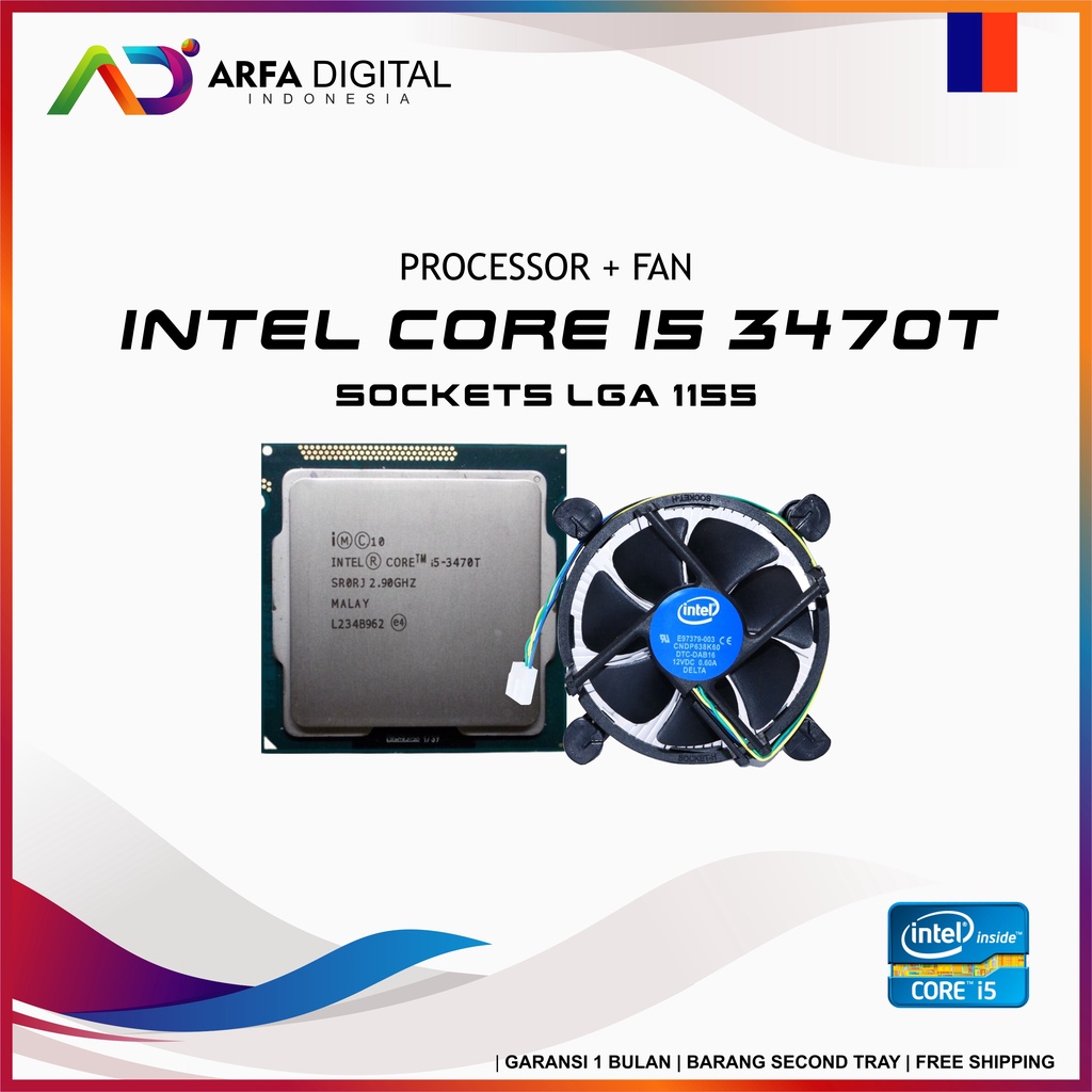 Processor Intel Core I5 3470t 3'2 Ghz LGA 1155