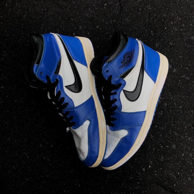 sepatu second original pria Air Jordan 1 AJ1 Retro High OG 555088-403 size 42