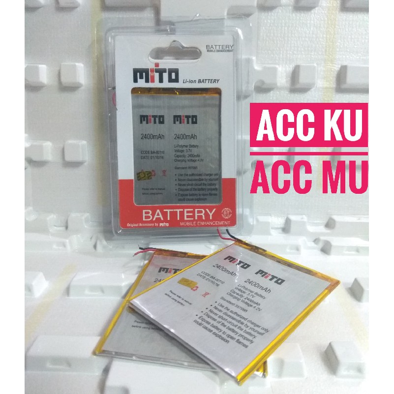 BATRE BATTERY BATERAI MITO BA-00110 HIGH QUALITY