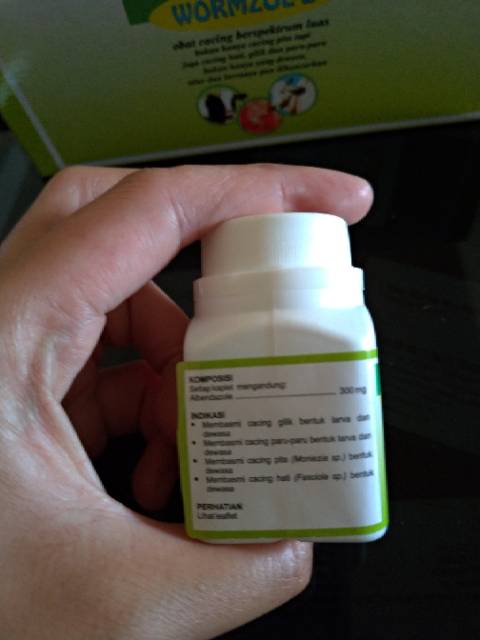 WORMZOL K OBAT CACING HEWAN butir