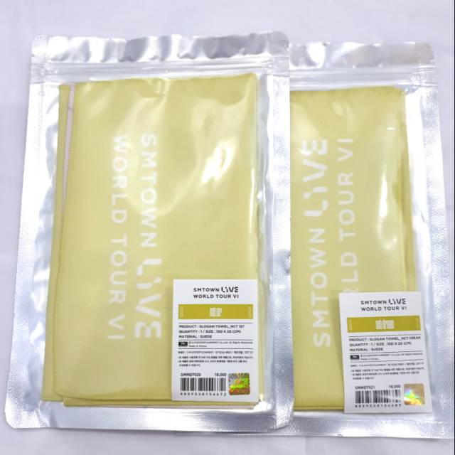 NCT 127 , NCT dream official slogan towel