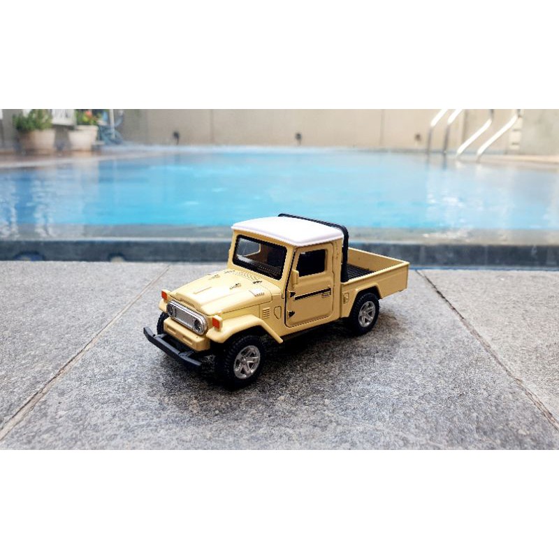 DIECAST Mobil Jeep Miniatur Mobil Jip Hardtop Mainan Pajangan