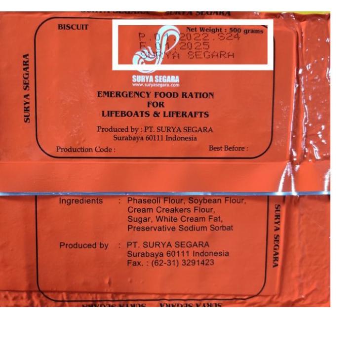 

わ TERBARU PAKET MURAH!!! HALAL MUI RANSUM EMERGENCY FOOD RATION MRE MAKANAN PENDAKI OUTDOOR & CAMPING MAKANAN DARURAT PAKET HEMAT 1kg 2Pcs ☪
