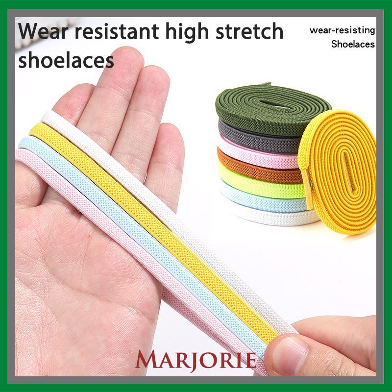 1 Set Tali Sepatu Magnet Simple Shoelace Magnetic Simple Lazy Tali Sepatu Elastis Bulat Karet Praktis-MJD