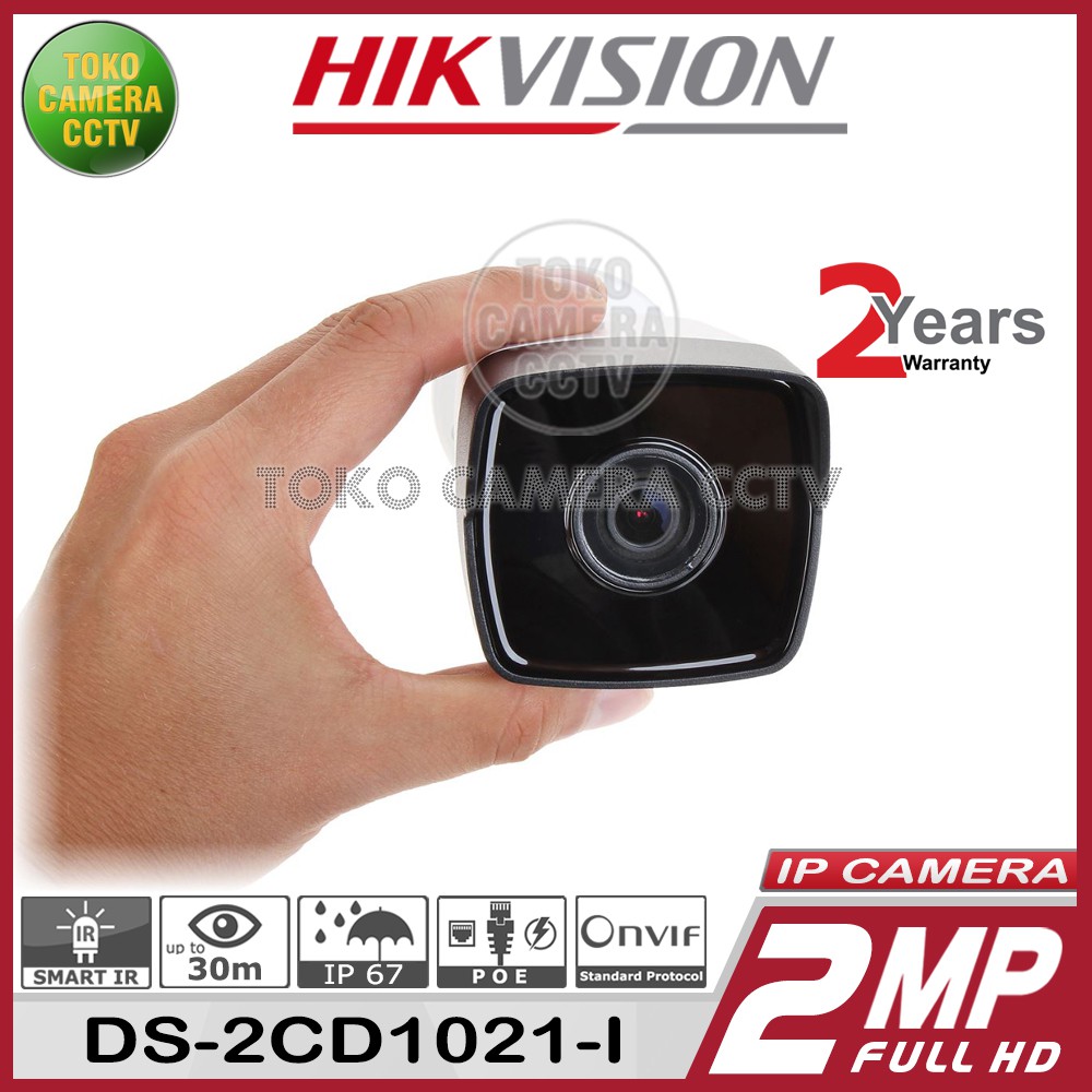 IP CAMERA 2MP OUTDOOR HIKVISION DS-2CD1021-I